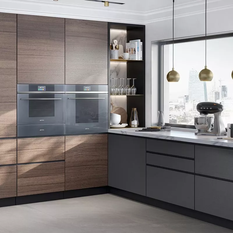 50s Style SMF02BLEU Kitchen machine 4.8litre Black