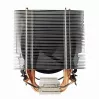 Air cooler Gembird CPU-HURACAN-ARGB-X130 12 cm Black White