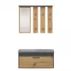 Topeshop GAR PARMA ANT/ART entryway cabinet