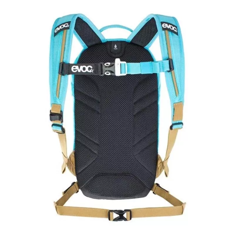 Sports backpack EVOC Joyride 4 Blue Gold 5L 2L Hydration
