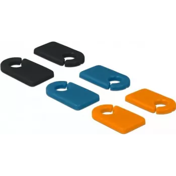 Cable Marker DeLOCK 18293 Black Blue Orange