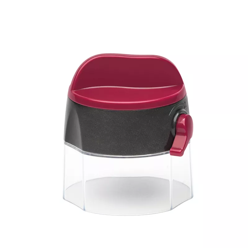 Manual food chopper JATA HMAQ4508 Black Pink Stainless steel blade