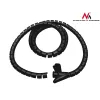 Cable organiser sleeve MACLEAN 2 m × 25 mm, elastic polypropylene, wire protection