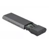Delock External USB Type-C Combo Enclosure for M.2 NVMe PCIe or SATA SSD - Speichergehäuse - M.2 - M.2 NVMe Card / SATA 10Gb/s - USB 3,2 (Gen 2) (4263
