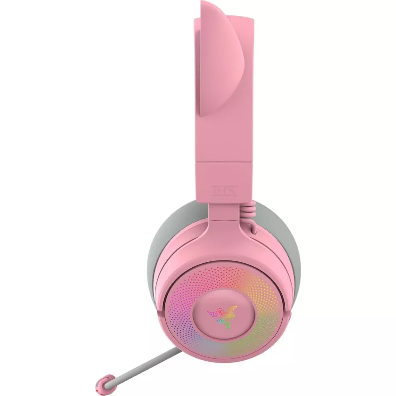 Razer Kraken Kitty V3 Pro - Quartz Headset Wired & Wireless headband Gaming USB Type-A Bluetooth Rose