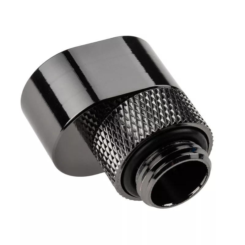 Rotary 7mm Offset Fitting XSPC G1/4 in Black Chrome by XSPC