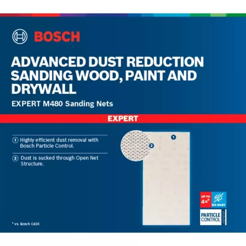 Bosch Expert M480 sanding net
