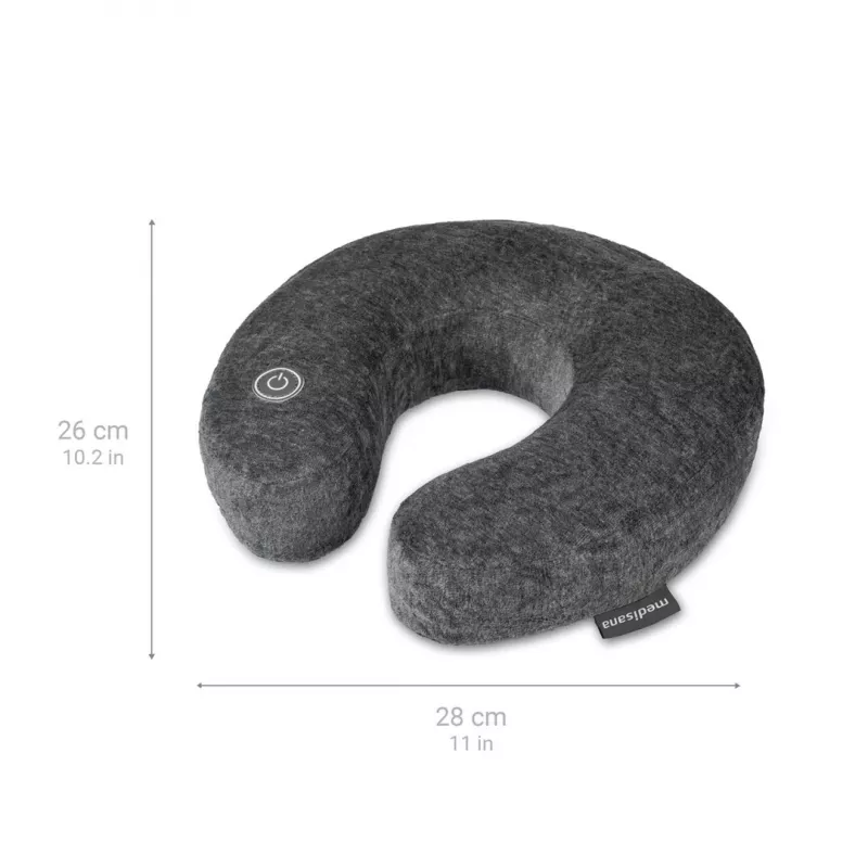 Neck massager Medisana NM 870 - grey, battery-powered vibration massager