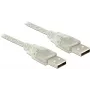 USB cable DeLOCK 83891 USB 2.0 5 m Transparent