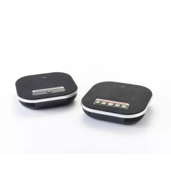 Conference speakerphone Boom Collaboration GEMINI with built-in microphone, Bluetooth and USB, Black