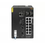 Hewlett Packard Enterprise HPE Aruba 4100i - Switch - 8 x 10/100/1000 (PoE Class 4) + 4 x 10/100/1000 (PoE Class 6) + 2 x SFP+ - DIN rail mountable - PoE Class 4 / PoE Class