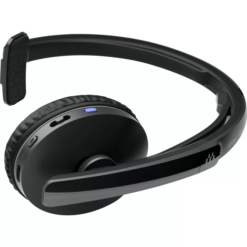 EPOS 1000896 Over-ear Headset Bluetooth Mono Black Noise Cancellin