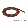 Cable sleeve DeLOCK 20738 Black Red