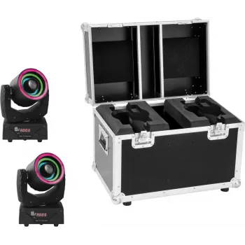 Moving Head Spot EUROLITE TMH-41 10W LED 7 Colors - stage lighting fixture, compact motorized spot
