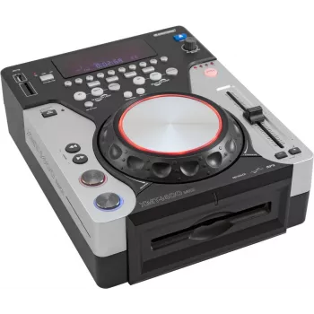Tabletop CD Player Omnitronic XMT-1400 MK2 with USB and MP3 Playback