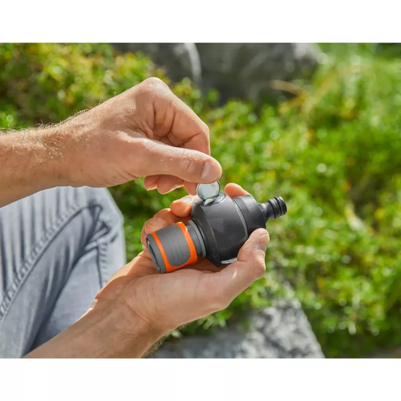 Water Hose Fitting Gardena 18350-20 Black Grey Orange 1 pc