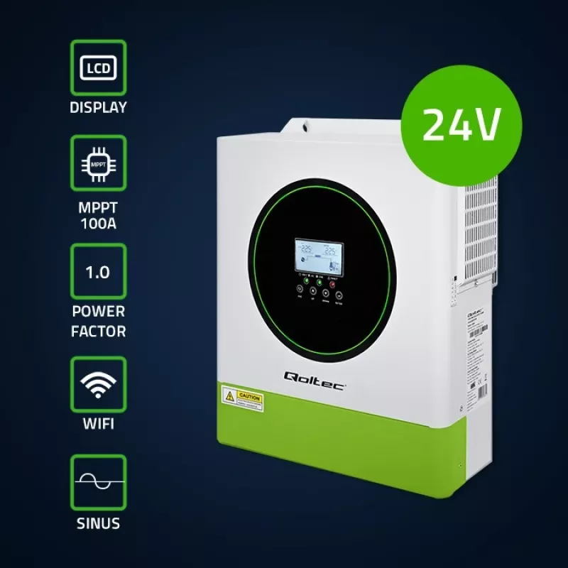 Hybrid solar inverter Off-Grid 3500W, Wi-fi