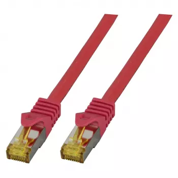 EFB-Elektronik RJ45 Patch Cable Cat.6A S/FTP LSZHCat.7 Raw Cable Red 1,5m Manufacturer: EFB Elektronik (MK7001.1,5R)
