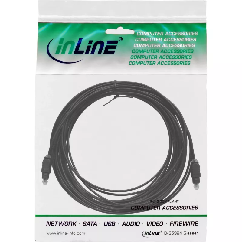Microconnect TT6150BKAD audio cable 15 m TOSLINK Black