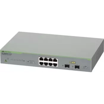 ALLIED Gigabit webSmart switch 8x 10/100/1000TX + 2x SFP ports EU Power Cord (AT-GS950/10 V2-50)