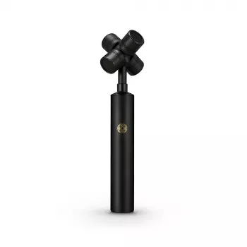 Studio microphone RØDE NT-SF1 — wired condenser, 20–20000 Hz, sensitivity −30.4 dB, 63 Ω output, brass housing, black