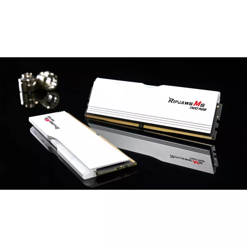 DIMM 64 GB DDR5-6000 (2x 32 GB) Dual-Kit, Memory F5-6000J3238G32GX2-RM5NRW, Ripjaws M5 Neo, AMD EXPO