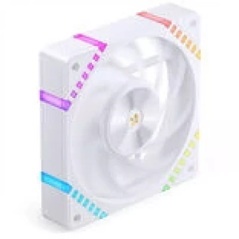 120mm ARGB PWM Case Fan Jonsbo HF2-120 White — 120 mm, PWM, ARGB