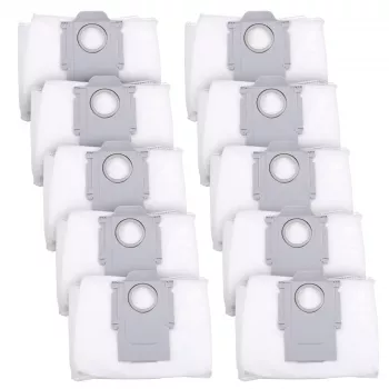 Roborock S and Q Series Vacuum Bags Set, 10 Pieces, Compatible with S7 MaxV Ultra, S8 Pro Ultra, Q5, Q7, Q8 Max Q
