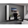 Cama Full cabinet VIGO '180' 180/40/30 white/black gloss