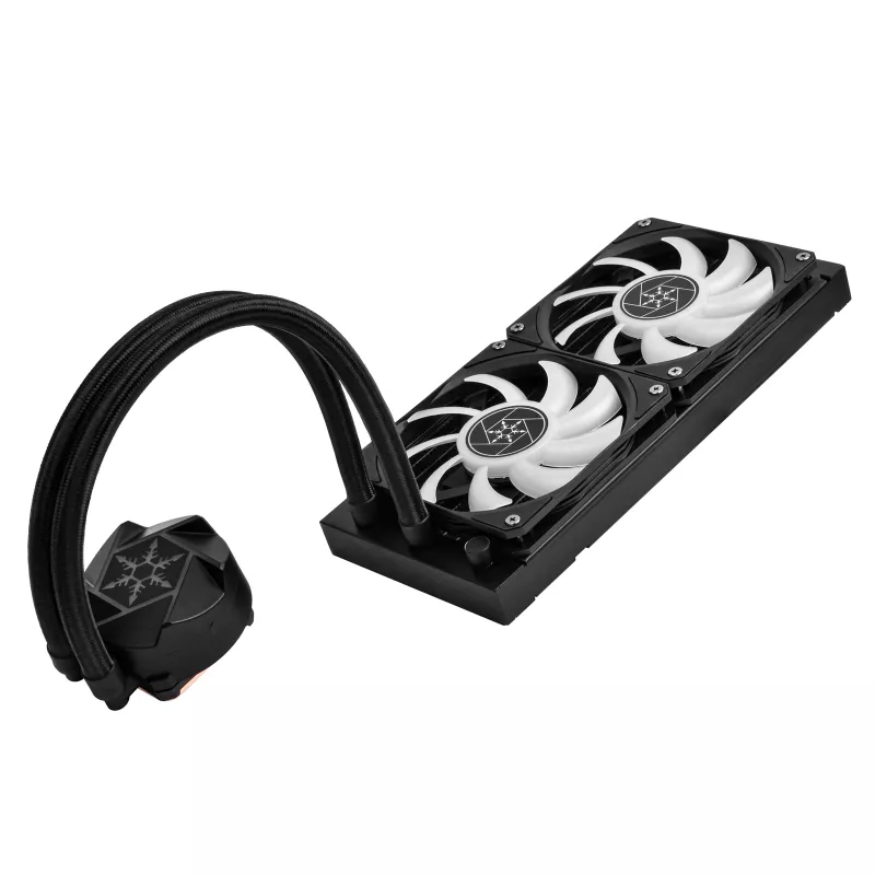 SilverStone VIDA 240 SLIM, AiO Liquid Cooling, black - 240mm