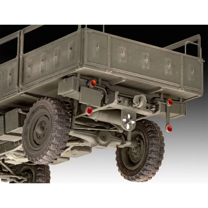 Plastic model vehicle UNIMOG 404 S 1/35
