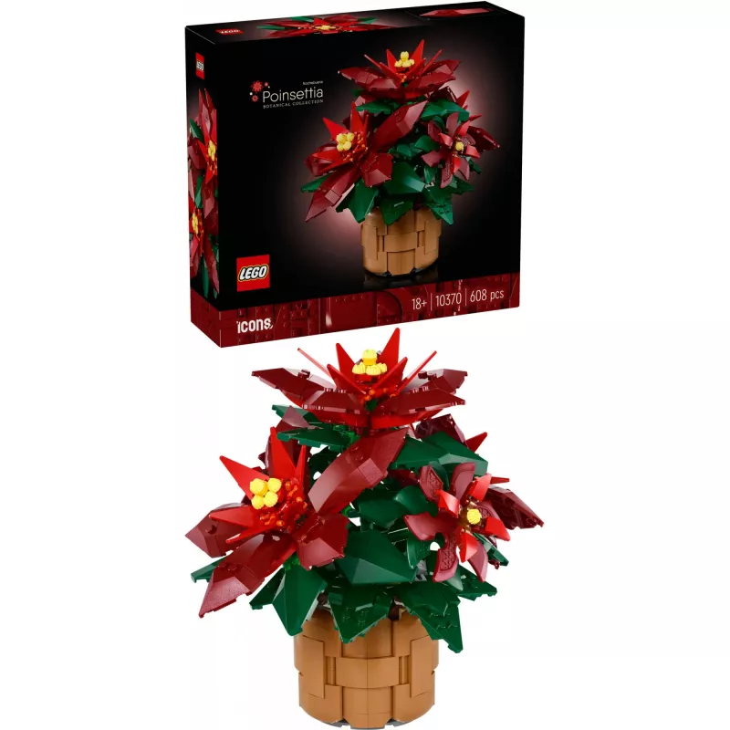 LEGO ICONS 10370 Poinsettia
