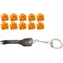 Port blocker ShiverPeaks 08-01035 RJ-45 Orange Security Key