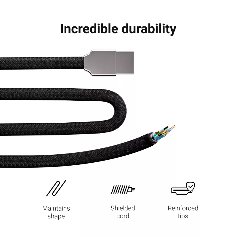Green Cell HDGC02 HDMI-Cable 3 m HDMI Type A (Standard) Black (HDGC02)