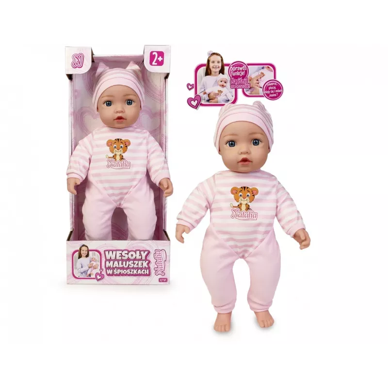 Doll Artyk Natalia Baby Doll 45 cm — soft-bodied play doll, 45 cm height