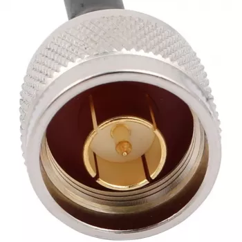 Cable Poynting A-CAB-150 — 10 m coaxial cable HDF195 (male) to SMA (male), white, nickel plated