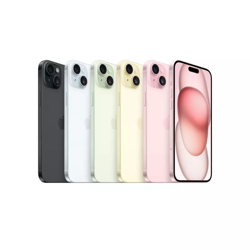 Refurbished smartphone RENEWED iPhone 15 Plus 128GB Black — 6.7 inch Super Retina XDR, A16, 5G, IP68