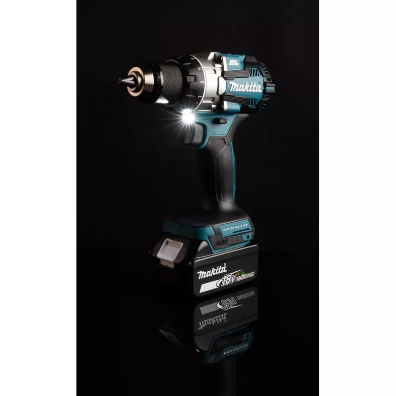 Makita DDF489RTJ power screwdriver/impact driver 1800 RPM Black, Blue, Steel
