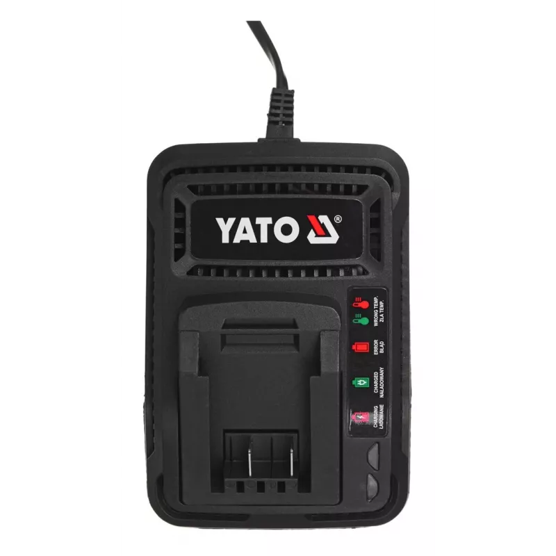 Angle grinder YATO YT-82826, 18V Li-Ion 2Ah, 125 mm disc, 10,000 RPM, M14 thread, tool-free adjustable guard