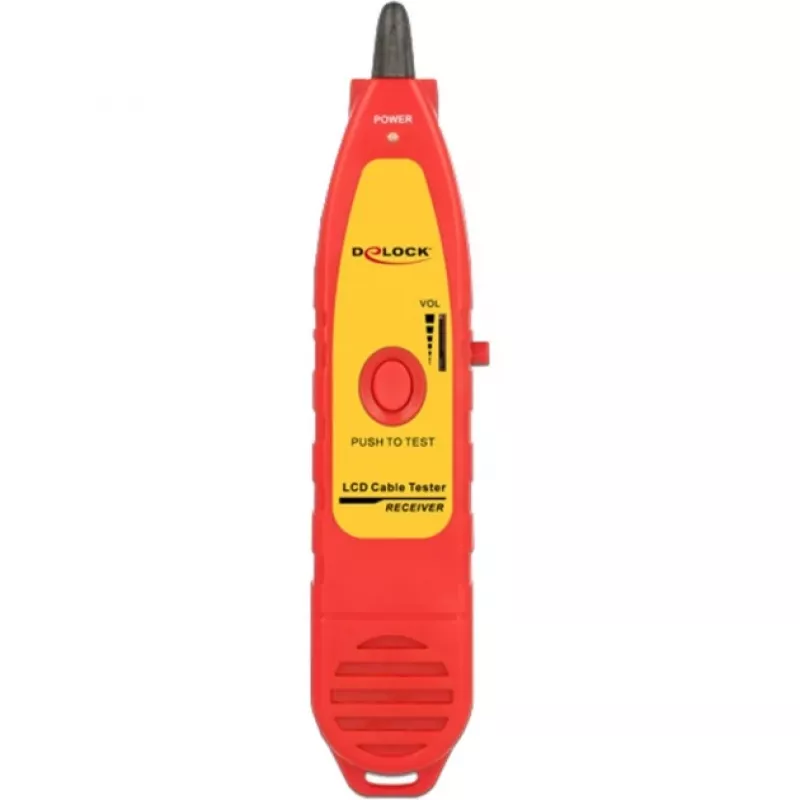 Network Cable Tester DeLOCK 86109 Red Yellow