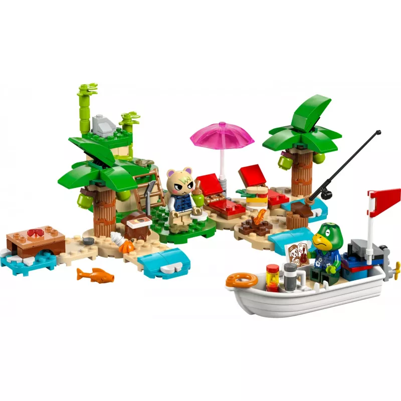 Construction toy LEGO set 77048 Animal Crossing Boat Tour with Captain's Island