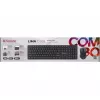 Wireless keyboard and mouse set DEFENDER C-993 RF 45996 — RF connection, compact layout