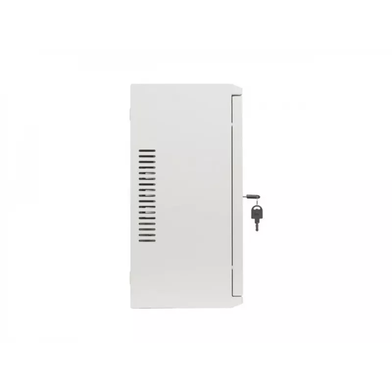 Szafa Rack Lanberg 19 4U+3U 540x200mm, Niskoprofilowa, Wiszca, Szara