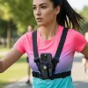 Chest harness smartphone holder MACLEAN MC-294 adjustable fit lightweight for hands-free use