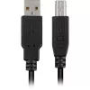 USB 2.0 Cable, USB-A Plug > USB-B Plug (black, 2,0 Meter)