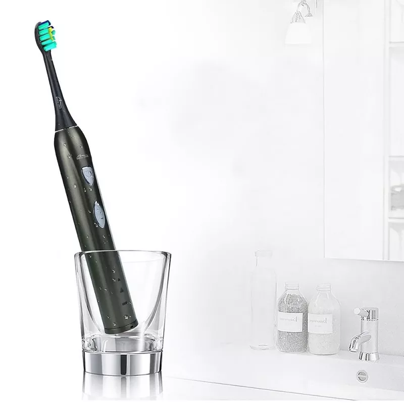 Toothbrush Media-Tech SONIC WAVECLEAN Adult Brown