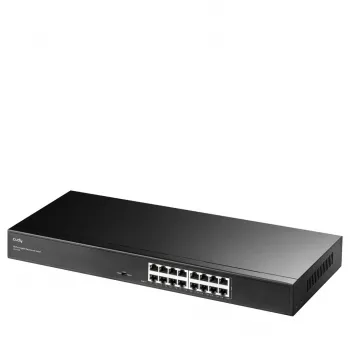 Network switch Cudy GS1016L — 16-port Gigabit Ethernet (10/100/1000), 32 Gbit/s switching, rack-mount