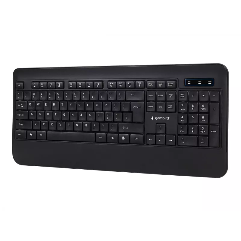 KEYBOARD MULTIMEDIA USB ENG/BLACK KB-UML-03 GEMBIRD