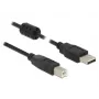 USB Cable DeLOCK 2m USB 2.0-A USB 2.0-B Black