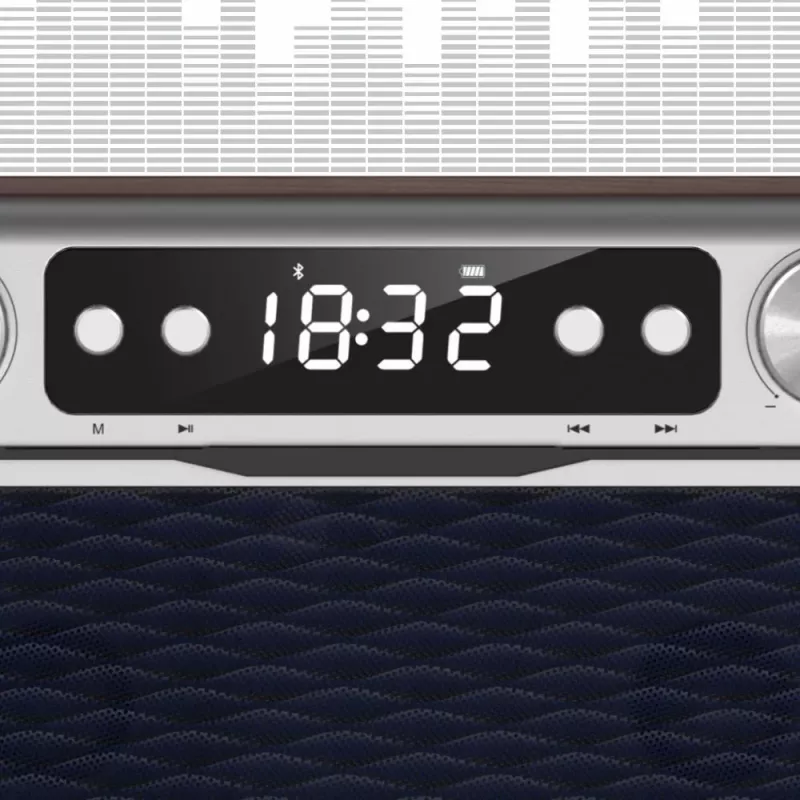 Portable radio MANTA RDI917PRO with Bluetooth and USB playback